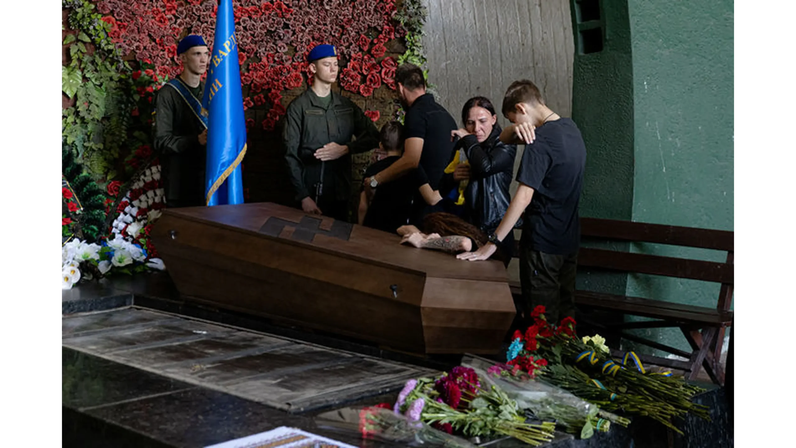 поховання загиблого на війні азовця