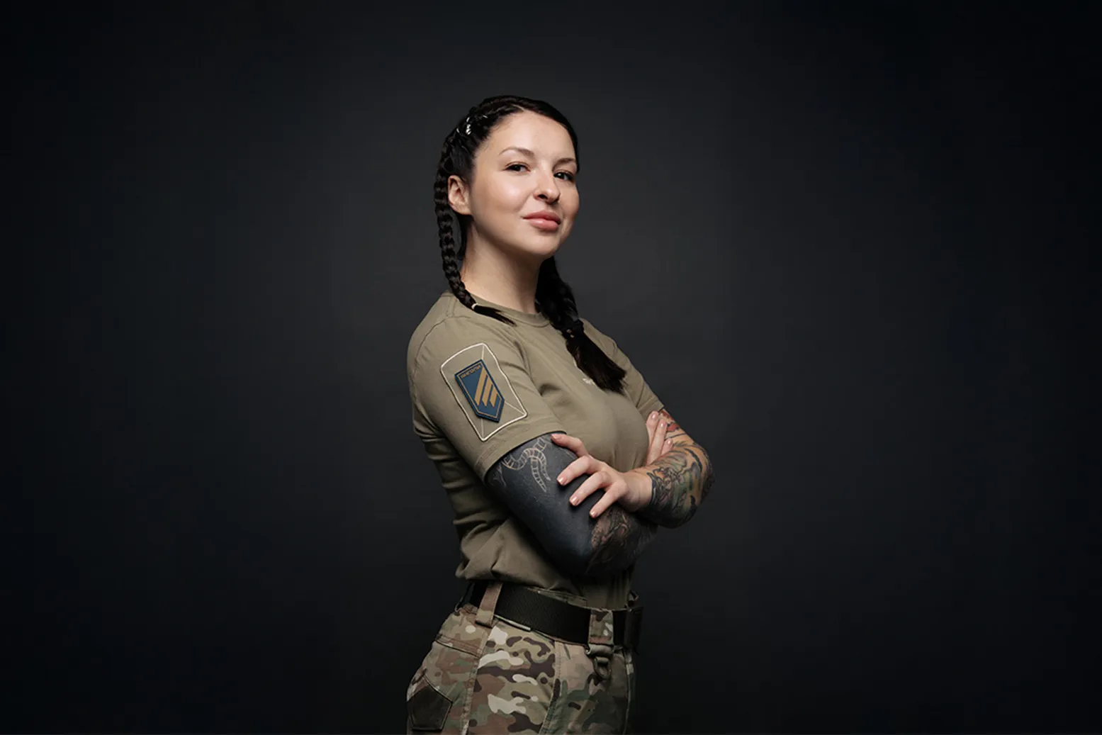 військовослужбовиця патронатної служби 3 ОШБр